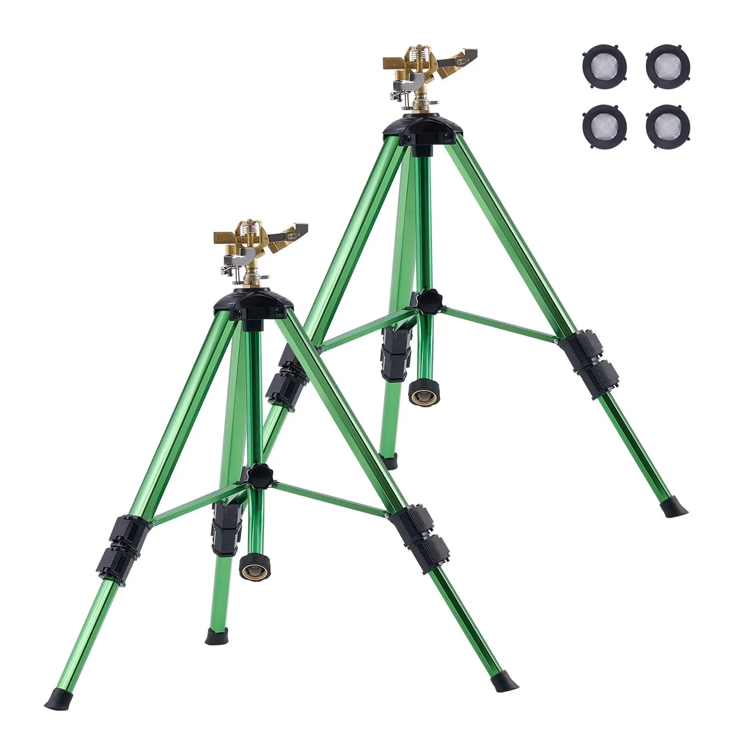 360 Degree Adjustable Tripod Impact Lawn Sprinkler