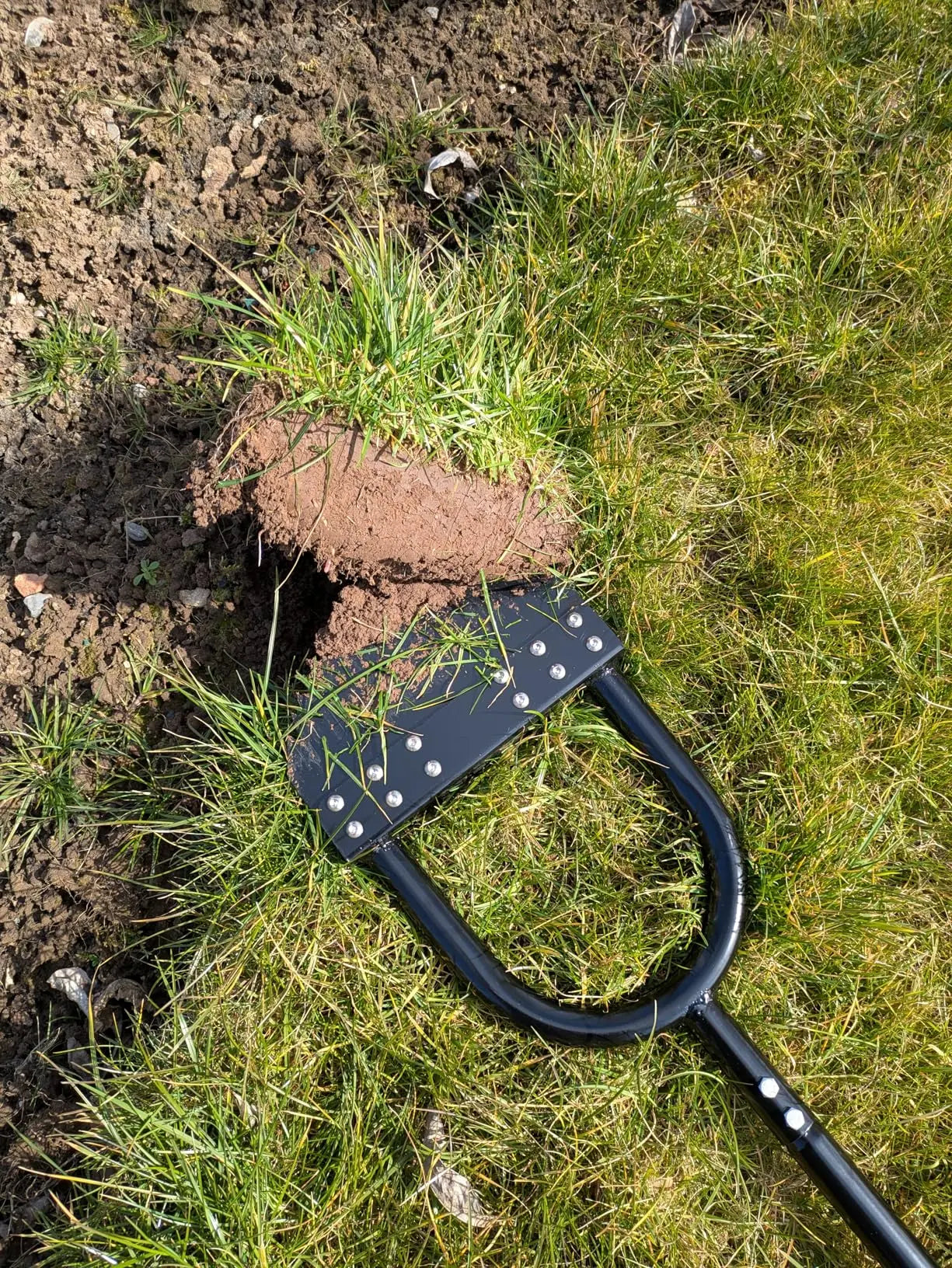 Manual Wide Footplate Garden Bed Edger Tool