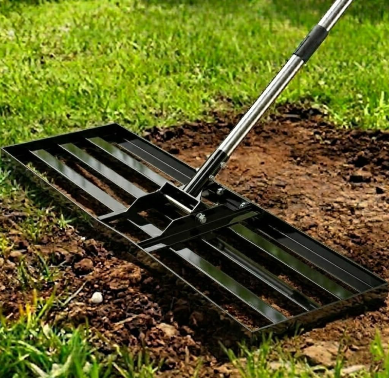 30x10 Stainless Steel Lawn Leveling Rake