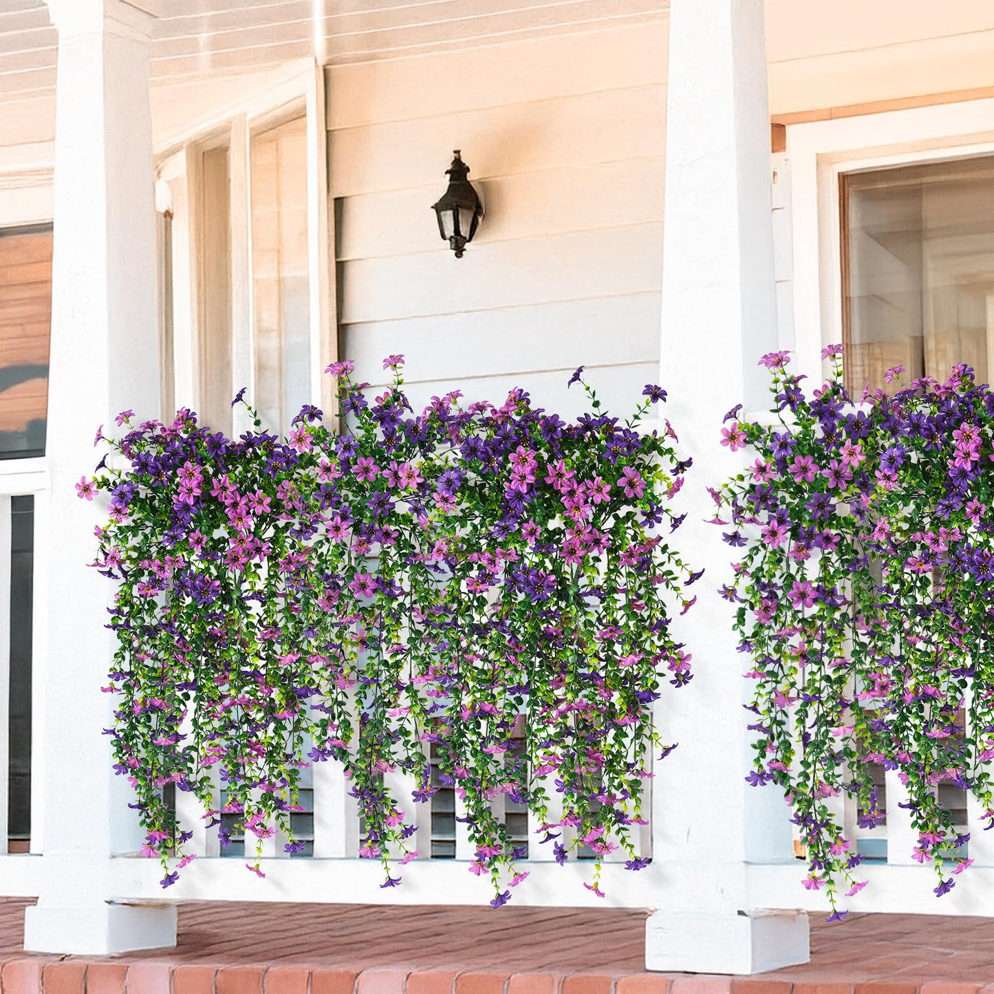 2pc UV Resistant Hanging Artificial Daisy Flowers