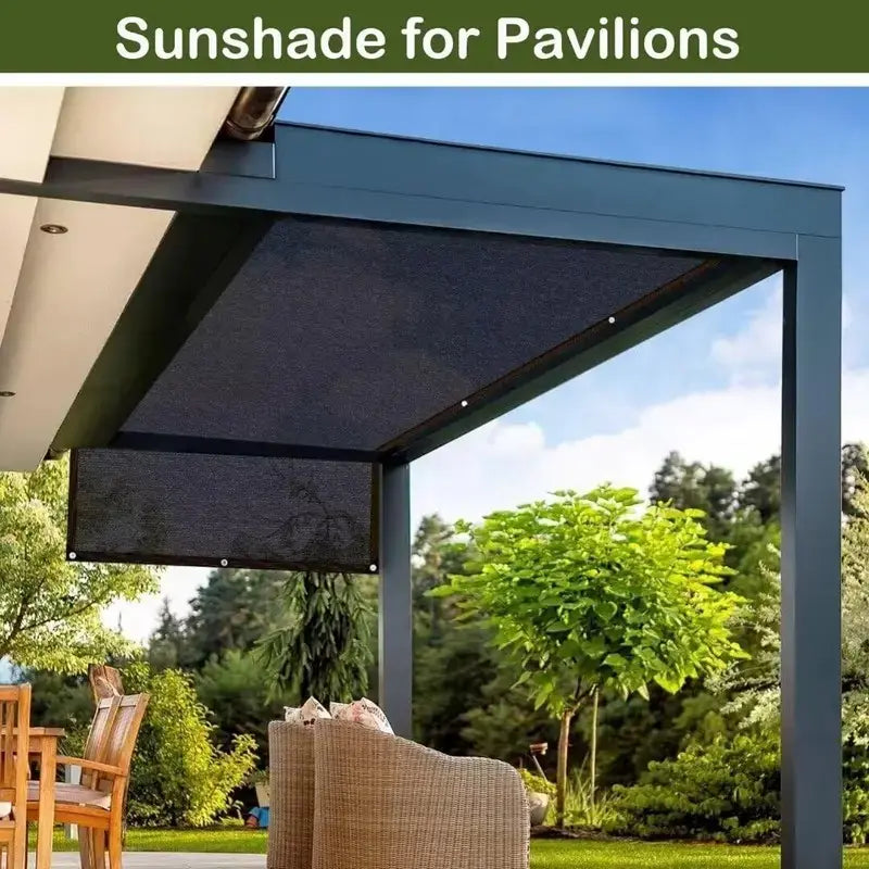 10x13ft 90% Blackout UV Resistant Sun Shade Mesh Net Heavy Duty Shade Cloth with Grommets