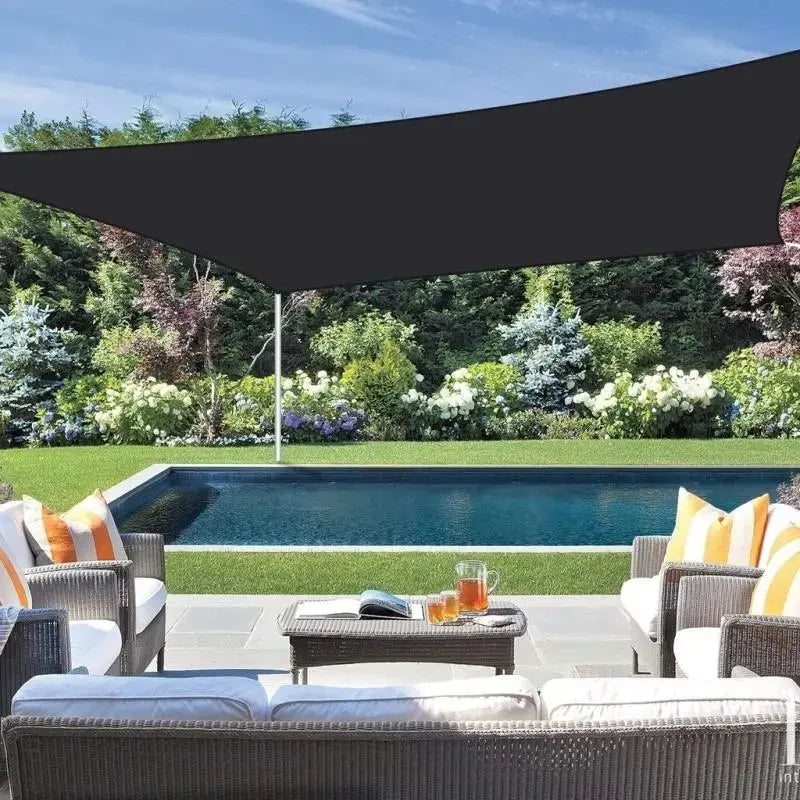 10x13ft 90% Blackout UV Resistant Sun Shade Mesh Net Heavy Duty Shade Cloth with Grommets