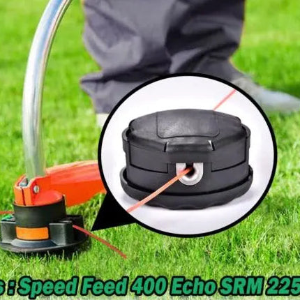 5 Pack Trimmer Line Replacement Heads Fit Echo Speed Feed 400 SRM 225 Lawn Weeder Cutting Parts